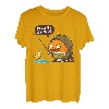 Ich würde lieber angeln Süßer Zeichentrickfilm Lustiges Angeln T-Shirt