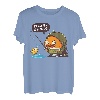 Ich würde lieber angeln Süßer Zeichentrickfilm Lustiges Angeln T-Shirt