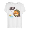 Ich würde lieber angeln Süßer Zeichentrickfilm Lustiges Angeln T-Shirt