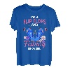 Ich bin ein Flip Flops- und Angelmädchen T-Shirt