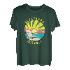 Eleuthera Retro Sonnenuntergang & Strandurlaub T-Shirt