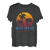 Vintage Manhattan Beach California Palm Sunset CA Retro T-Shirt