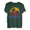 Vintage Manhattan Beach California Palm Sunset CA Retro T-Shirt