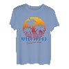 Vintage Manhattan Beach California Palm Sunset CA Retro T-Shirt