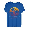 Vintage Manhattan Beach California Palm Sunset CA Retro T-Shirt