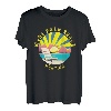 West Palm Beach Retro Sonnenuntergang & Strandurlaub T-Shirt