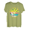 West Palm Beach Retro Sonnenuntergang & Strandurlaub T-Shirt