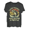 Kinder I Like Fishing & Maybe 3 Personen Barschfisch Jugendliche Junge Kleinkind T-Shirt