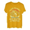 Kinder I Like Fishing & Maybe 3 Personen Barschfisch Jugendliche Junge Kleinkind T-Shirt