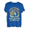 Kinder I Like Fishing & Maybe 3 Personen Barschfisch Jugendliche Junge Kleinkind T-Shirt