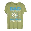 Herren Papa ist mein Name Angeln ist mein Spiel Ich Angeln T-Shirt