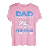 Herren Papa ist mein Name Angeln ist mein Spiel Ich Angeln T-Shirt