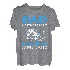 Herren Papa ist mein Name Angeln ist mein Spiel Ich Angeln T-Shirt