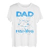 Herren Papa ist mein Name Angeln ist mein Spiel Ich Angeln T-Shirt