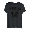Funny Dad And Baby Matching Vatertag Angeln T-Shirt