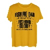 Funny Dad And Baby Matching Vatertag Angeln T-Shirt