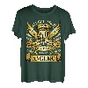 Herren Als Gott mich vor 70 Jahren schuf - Angler 70. Geburtstag T-Shirt