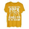 Herren Ich habe zwei Titel Papa und Angler und ich rocke sie beide T-Shirt