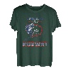 NORWAY - Angel Tour nach Norwegen mit Flagge T-Shirt