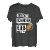 Bitte nicht schubsen, ich habe Bier in der Hand - lustig T-Shirt