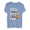 Bitte nicht schubsen, ich habe Bier in der Hand - lustig T-Shirt