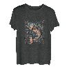 Fisherman Angelrute mit Lachs T-Shirt