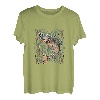 Fisherman Angelrute mit Lachs T-Shirt