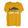 Funny Carp Fish Pun Angeln Witz Angler Humor Karpfen Diem T-Shirt