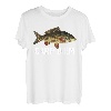 Funny Carp Fish Pun Angeln Witz Angler Humor Karpfen Diem T-Shirt
