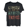 Kings Are Named Travis Shirt Lustiger Personalisierter Name T-Shirt