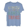 Kings Are Named Travis Shirt Lustiger Personalisierter Name T-Shirt