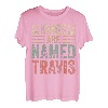 Kings Are Named Travis Shirt Lustiger Personalisierter Name T-Shirt