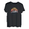 Lima Peru Vintage Bootfahren 70er Jahre Retro Boot Design T-Shirt