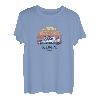 Lima Peru Vintage Bootfahren 70er Jahre Retro Boot Design T-Shirt