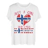 Geschenk für Damen Norwegen Norwegische Flagge Norwegen T-Shirt
