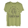 Jesus hat mich zum Menschenfischer gemacht Christlicher Fischerfischer T-Shirt