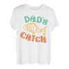 Papas süßester Fang zum Angeln, Papas Sohn, passender Vatertag T-Shirt