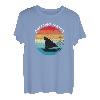 Herren Retro Sunset Feeling Nauti Funny Sailing Sailor Humor Boat T-Shirt