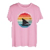 Herren Retro Sunset Feeling Nauti Funny Sailing Sailor Humor Boat T-Shirt