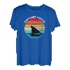 Herren Retro Sunset Feeling Nauti Funny Sailing Sailor Humor Boat T-Shirt