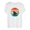 Herren Retro Sunset Feeling Nauti Funny Sailing Sailor Humor Boat T-Shirt
