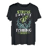Angelstress wird durch nicht genug Angeln verursacht T-Shirt