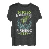 Angelstress wird durch nicht genug Angeln verursacht T-Shirt
