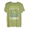 Angelstress wird durch nicht genug Angeln verursacht T-Shirt