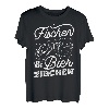 Angeln Fischen Bier Fun Beerpong Hopfen Trinkspiel Angeln T-Shirt