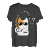 Katze Katzenbesitzer Kätzchen Angler Angel Liebhaber T-Shirt