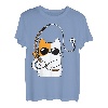 Katze Katzenbesitzer Kätzchen Angler Angel Liebhaber T-Shirt