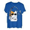 Katze Katzenbesitzer Kätzchen Angler Angel Liebhaber T-Shirt