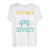 Fisherman By Day - Gamer By Night - Fishing T-Shirt