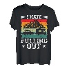 Ich hasse es, herauszuziehen, Bootfahren und Segel-Lifestyle T-Shirt